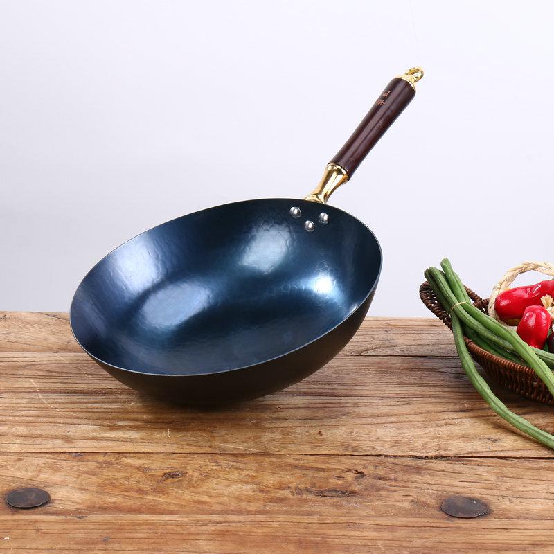 Wutuo Zhangqiu Hand-Forged Iron Wok