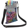 Hanging Mesh Clothes Clip Storage Bag for Outdoor Use and Dorms