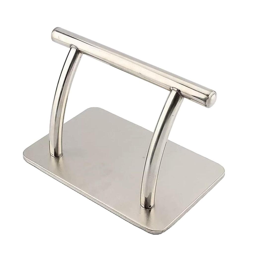 Stainless Steel Movable Salon Chair Footrest - Floor-Standing Pedal for Hair Salons