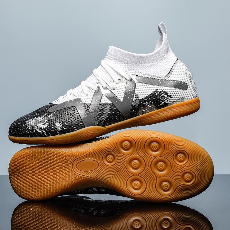 2025 New Neymar Avocado Graffiti Color Scheme Boys and Girls Youth Tendon Sole Football Shoes
