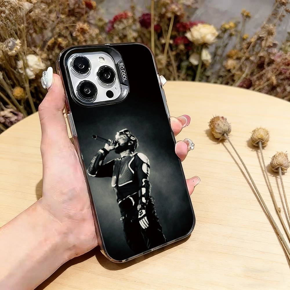 J-JC R-Reyes JC REYES Phone Case For iPhone 17,16,15,14,13,12,11 Plus,Pro Max,XS,Colorful Silver Black Cover
