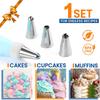 74 Piece Set of Cake Decorating Nozzles, Cake Decorations, Cream Decorating Tools, Decorating Bags, Decorating Nails