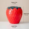 Creative Ceramic Strawberry Vase for Home and TV Cabinet Decoration
