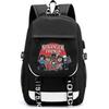 Stranger Things Peripheral Printed Student School Bag American Drama Peripheral Large Capacity Backpack Computer Bag