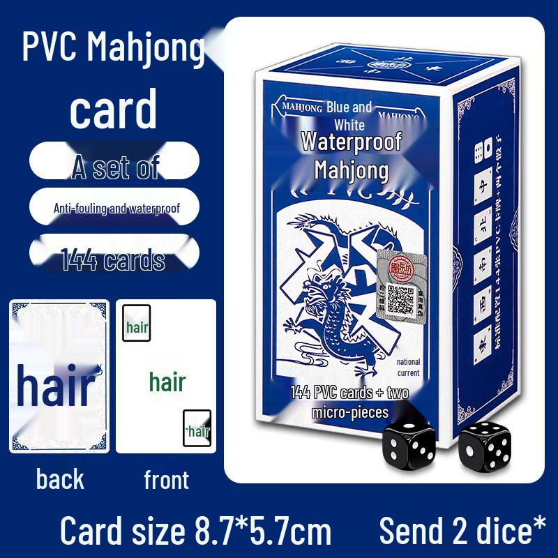 Mahjong Poker Playing Cards