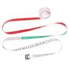 Bmi Body Measuring Tape Sewing Ruler Waist Tape Measure Portable Round Soft Measurement Ruler Practical Accessories