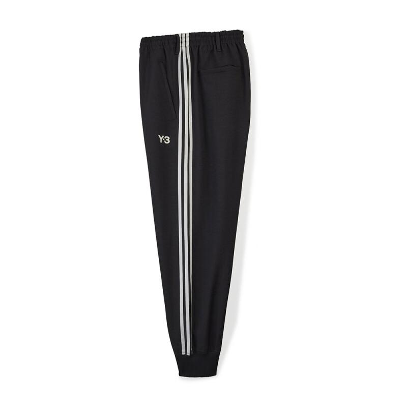 

Y-3 X Real Madrid Co-Branded Printed Stripe Joggers Men Bottoms Black IT3715 XS