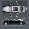 1/24 Rolls Royce Phantom Diecast Spielzeugautos Modell Simulierte Rückzieh Limousine Zinklegierung Metall Spielzeugauto für Kinder Geschenke Sammlung