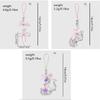 Ribbon Bowknot Bear Dices Key Accessory with Star Embellishments Unique Styles for Everyday Fashion Accessory Outfits