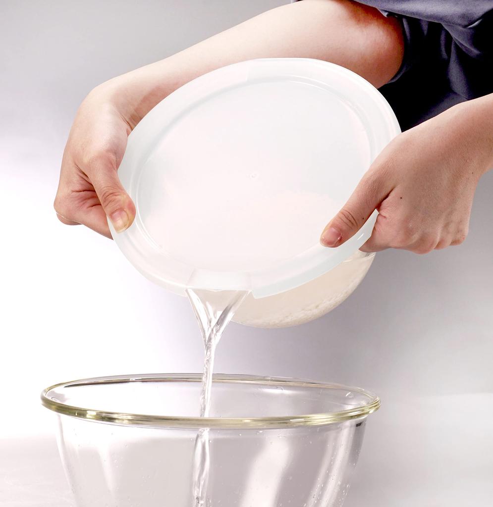 Hario Set of 3 Microwave Lids for Heat-resistant Glass Bowls F-MXP-1236-W