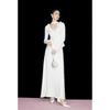 Mandy Zhang French Style Wool Blend Knit Top & Skirt Set