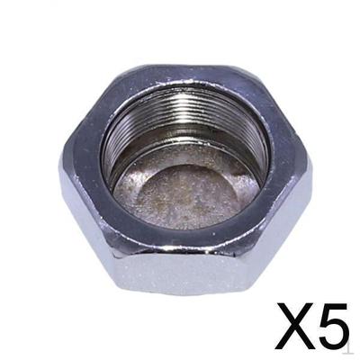 5x Fork Steering Stem Nut Caps Replacement M22 X1 Mm Motorcycle Parts Fits for Crf ,