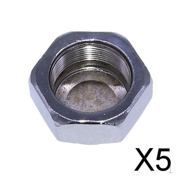 5x Fork Steering Stem Nut Caps Replacement M22 X1 Mm Motorcycle Parts Fits for Crf ,