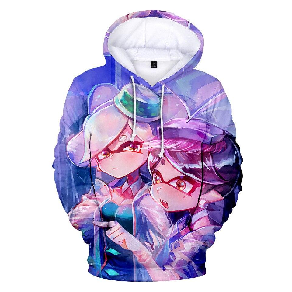 💰Kaufe 3DDruck Hoodie Splatoon Sweatshirt Jungen Mädchen Mode Hoodie