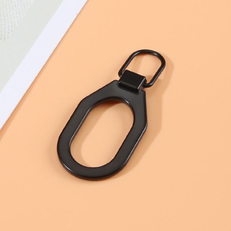 5pcs Zipper head repair accessories removable universal pull lock head drop clothes schoolbag backpack zipper buckle pull piece