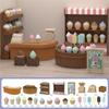 Micro Model Dollhouse Furniture Bedroom Living Mini Furniture Toys Miniature Furniture  Girl Gift