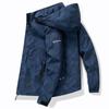 Hooded Hiking Jacket for Men  Outdoor  Pilot  Waterproof  Trench Coat  2026 Spring Fall  Sports  Casual  Men's Coat
