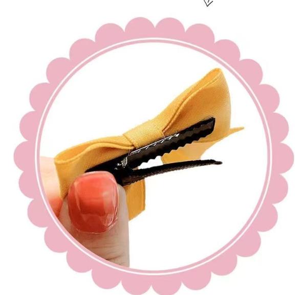 Children's Hair Clip, Bow Headband, Cute Princess, Little Girl's Hair Accessory, Red Girl's Internet Celebrity Clip, Baby Card