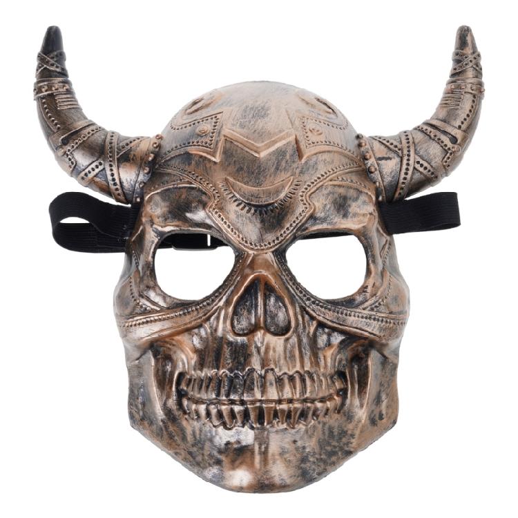 Goat Head Skull Mask Devil Demons Mask Cosplay Halloween Costumes Haunted House Decors Prop Masquerade Mask Women Men