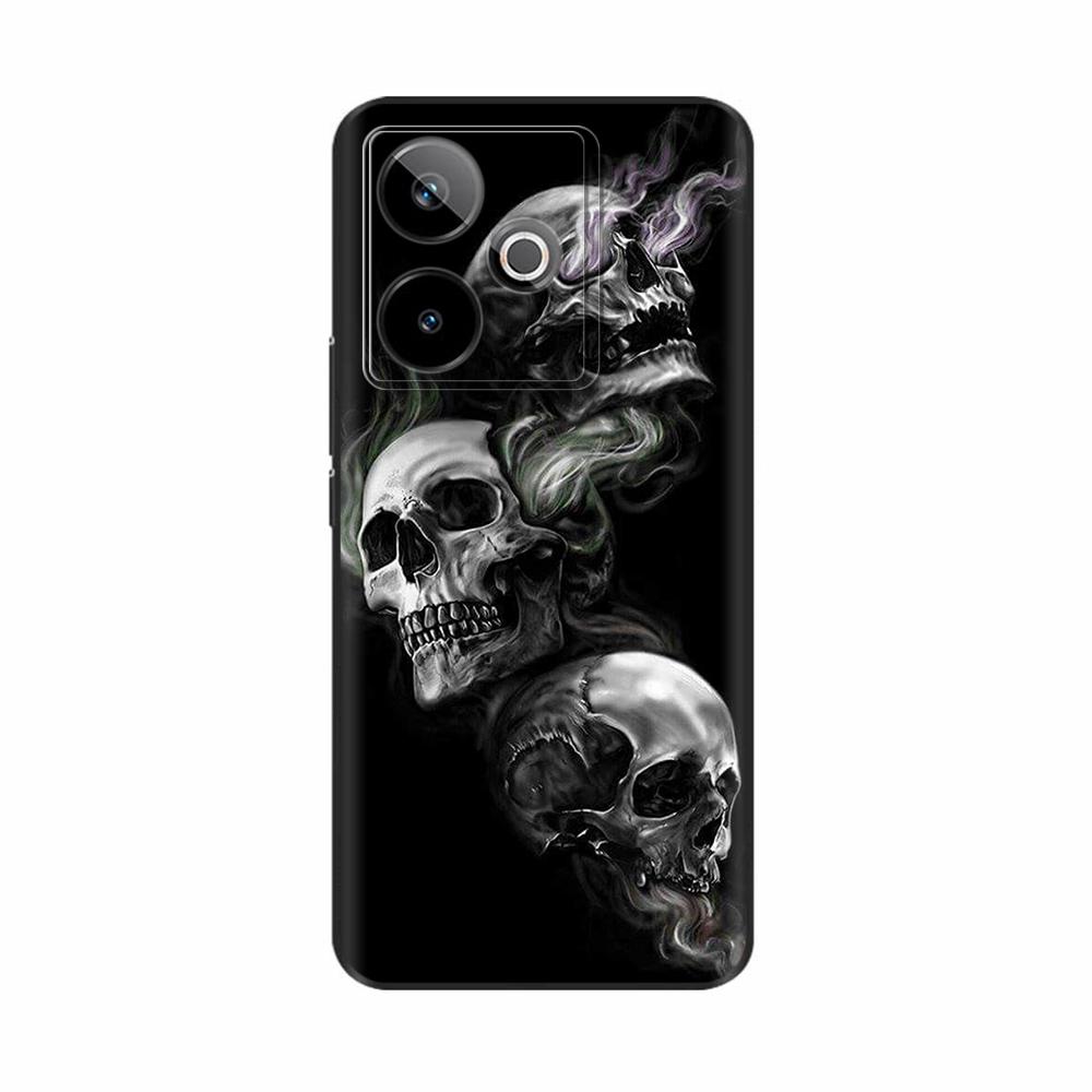 Silicone Phone Case For Realme GT 7 Case Soft TPU Shockproof Back Cover For Realme GT7 Pro Cases For Realme GT 7T Case Fundas