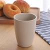 Nordic Style Plastic Tea Cups Eco-Friendly Wheat Straw Cup Coffee Tea Milk Drink Cup Toothbrush Cup for Home Bathroom