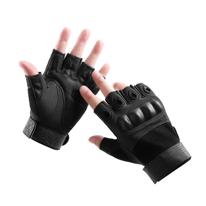 Men s Outdoor Half-Finger Protective Gloves