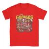 Men's T-Shirt 1985 Vintage Film The Goonies Casual Cotton Tee Shirt Short Sleeve  T Shirt Crewneck Clothes Gift Idea