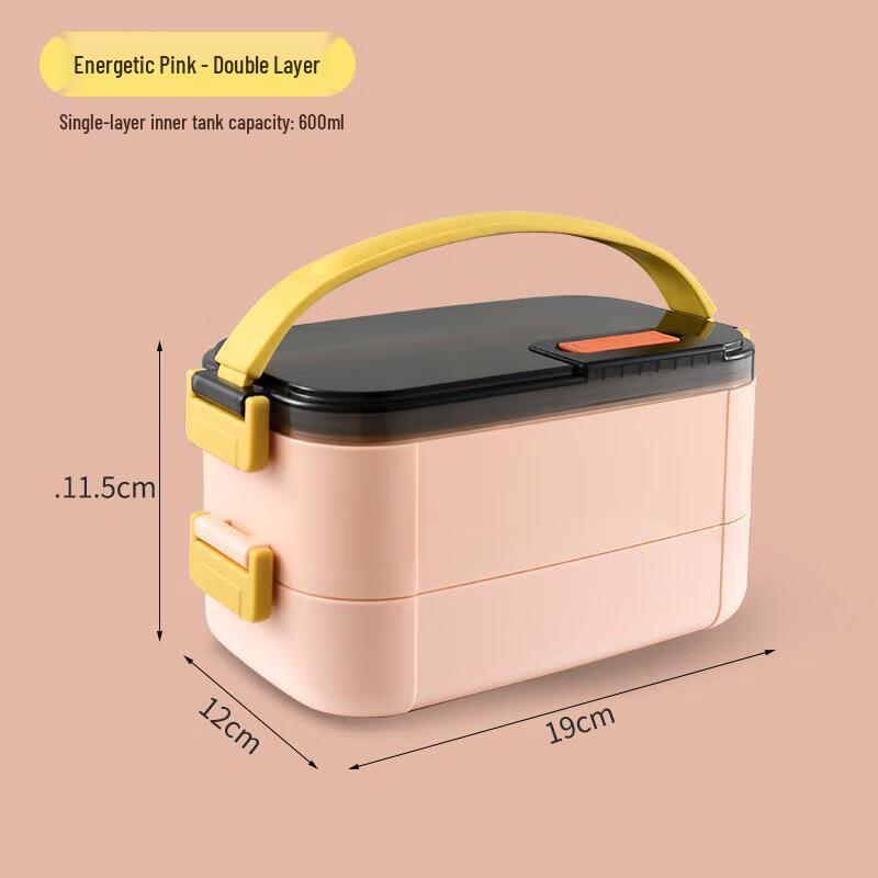 Zhizhao 3-Layer 304 Stainless Steel Insulated Lunch Box