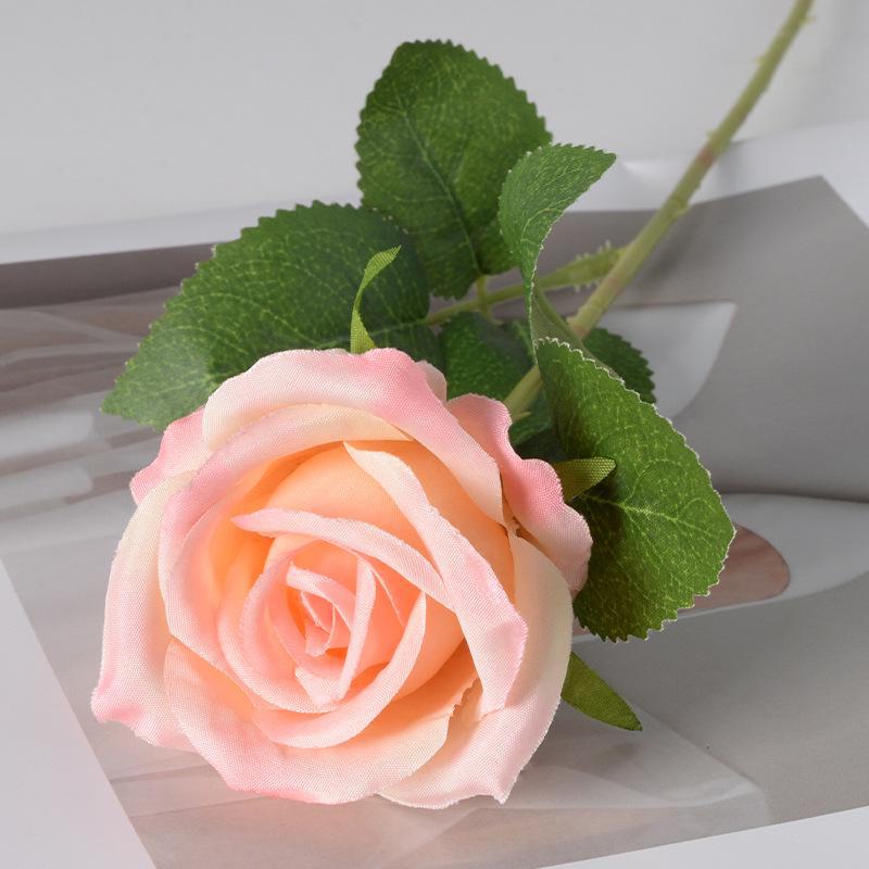 Artificial Silk Rose Bouquet for Wedding and Home Decoration