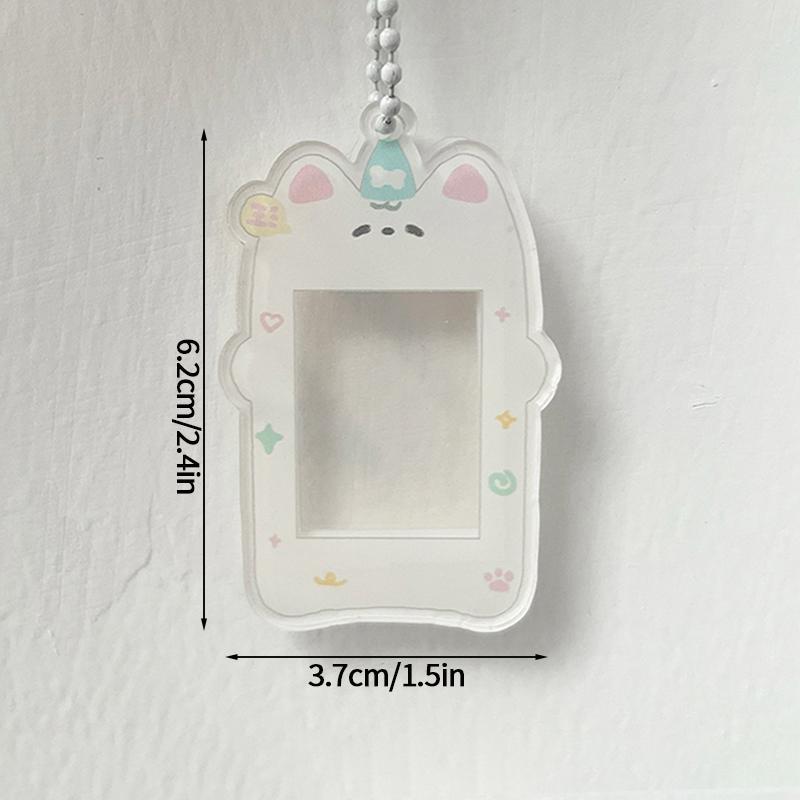 Transparent Photocard Holder Acrylic Kpop Idol Card Protetion Cover Credit Id Bank Card Photo Display Holder Student Card Case Set