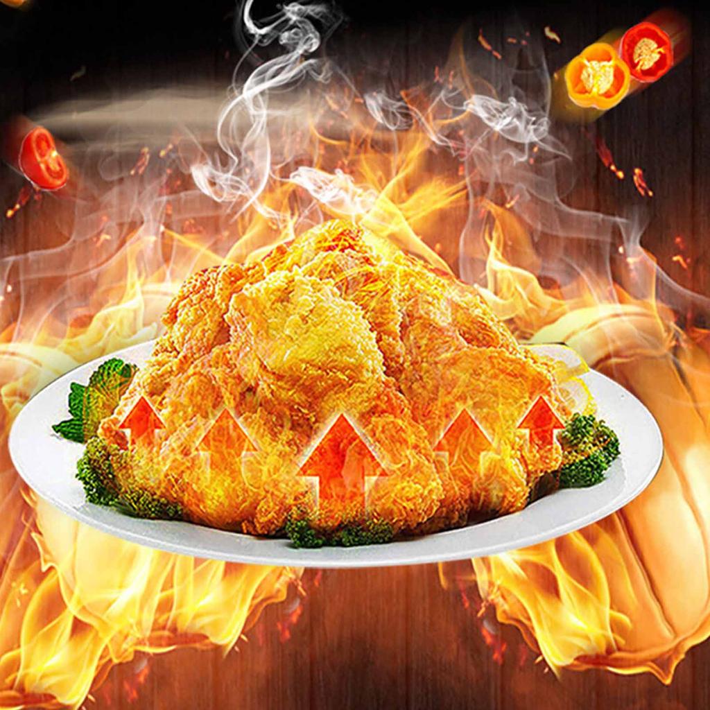 Electric Deep Fryer Stainless Steel French Fries Chips Fryer Machine for Commercial Use 2500W