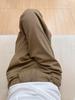 Women's Low-Waist Wide-Leg Flare Jeans In Khaki Latte Brown