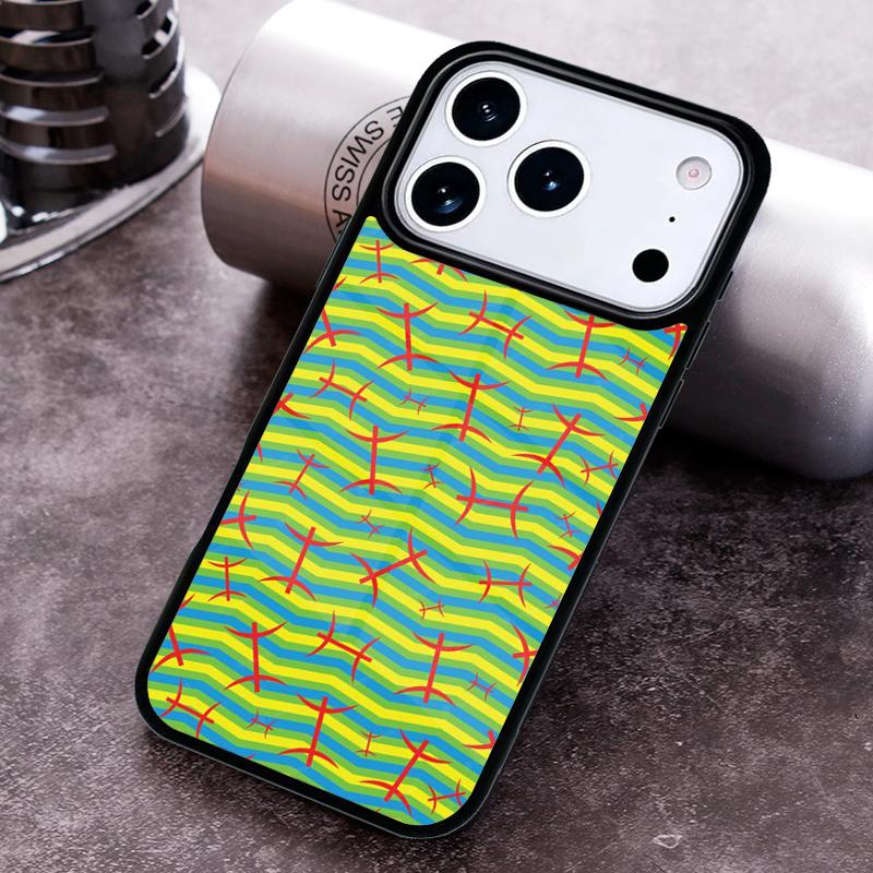 Amazigh Berber Flag Phone Case For iPhone 17 16 15 14 13 12 11 Pro Max Plus 17Air Soft Silicone Cover