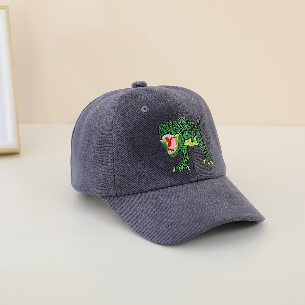 JYL TS DIY T-Rex Kids Cap Fleece Sun Protection Hat Cotton