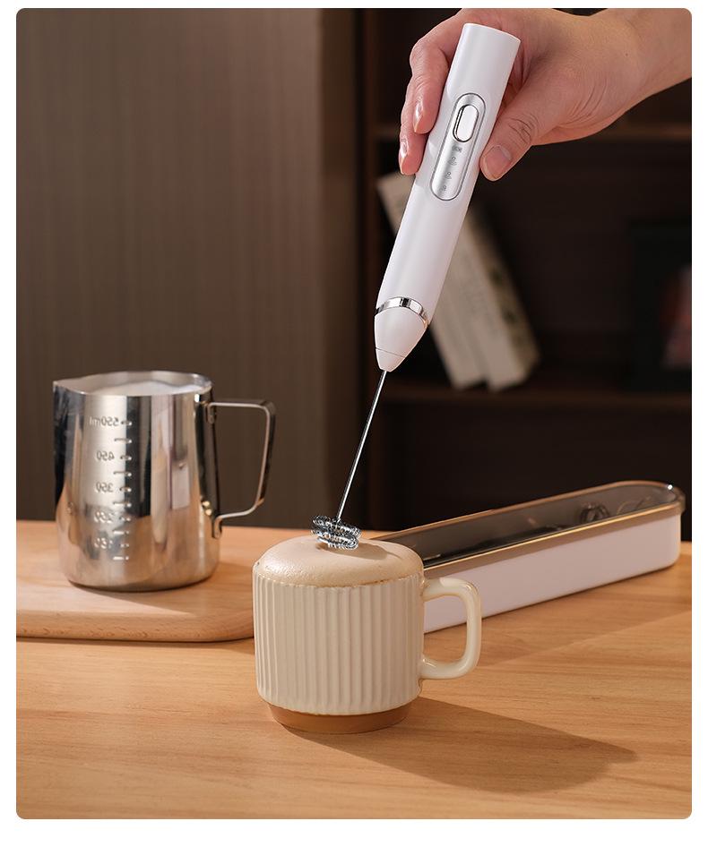 Electric Handheld Milk & Egg Frother Mixer