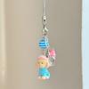 Adorable Dog Mobile Strap Multifuntional Dog Hanging Ornament Perfect for Phones Bags and Keychains Resin Alloy Texture