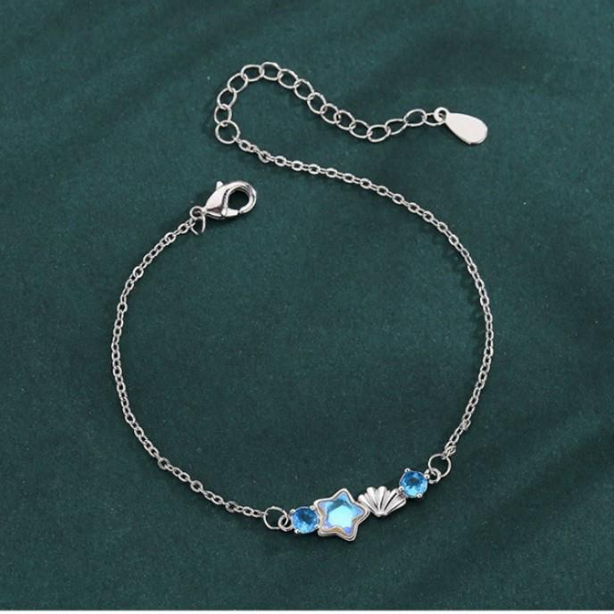 Star Ocean Heart Dámský Nádherný Luxusní Náramek: Elegantní, Všestranné, Snové Šperky