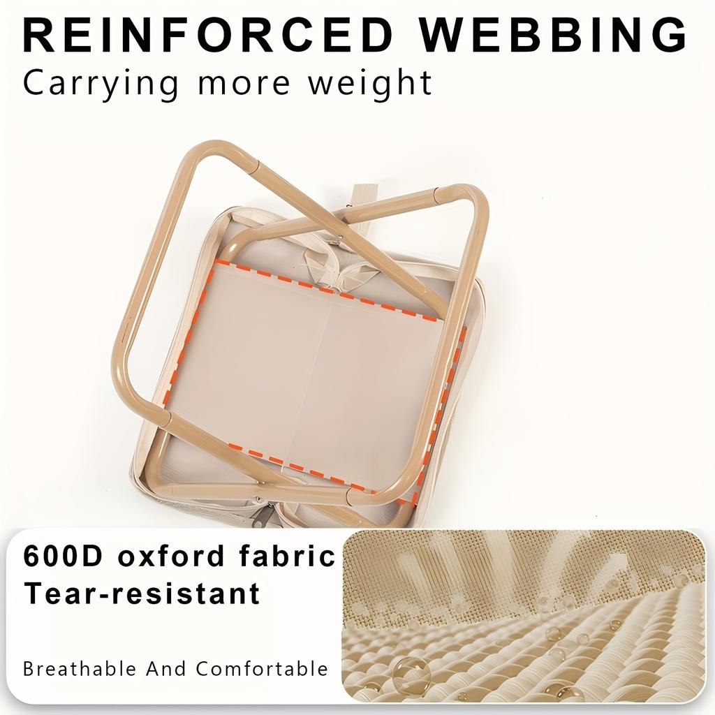 Taburet de camping pliabil, suport pentru picioare pliabil pentru ușoare Compact pentru drumeții în aer liber Rucsac Pescuit Picnic Grătar Grătar