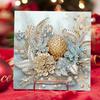 6Pcs Christmas Goblin DIY Diamond Painting Card Diamond Daily Wish Card Diamond Painting Greeting Card for Family Friends Gift