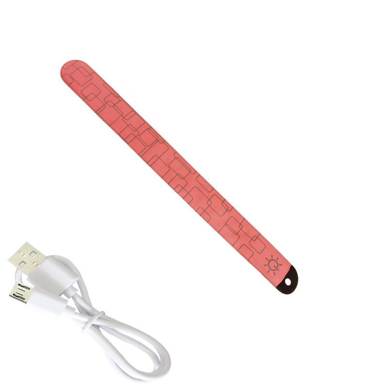 Rechargeable Led Light Band Outdoor Sports Safety Arm Belt Safety Wristband Night Cycling Running Warning Arm Belt Leg