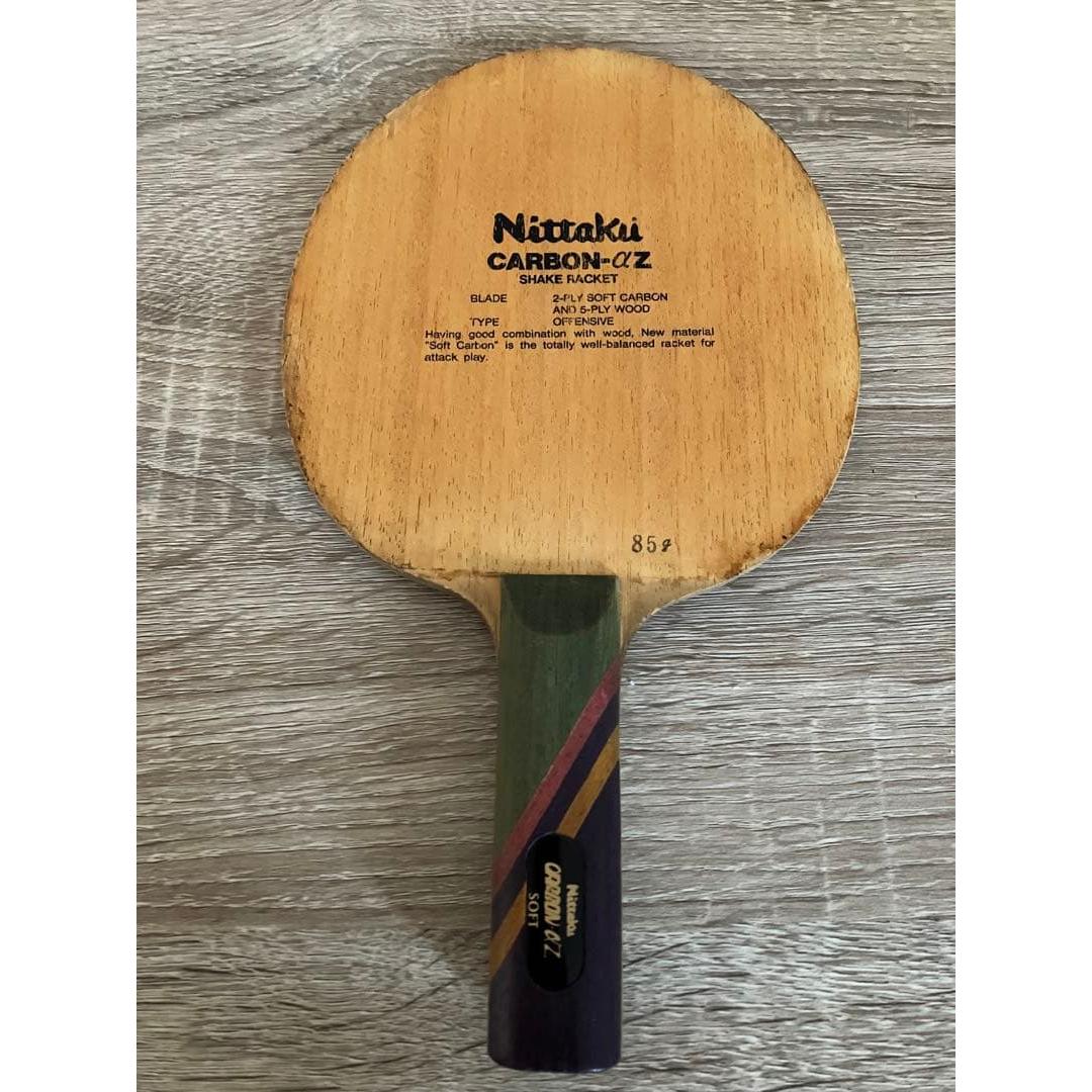 Used Nittaku CARBON-Z Vintage Retro Table Tennis