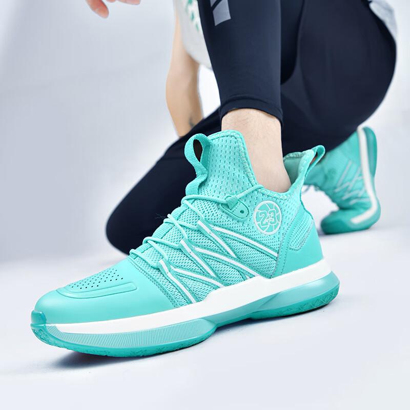 

Мужские баскетбольные кроссовки с высоким верхом, дышащие, повседневные спортивные кроссовки, мужские, весенние, износостойкие, амортизирующие, для реальных боевых действий 44