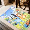 Paw Prints Adventure Personalized Name Floor Rug Office Rug Suitable for Balcony Decorate room Hallway Bedrooms Anti-slip Rug Anime Office Decor