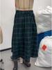Women's Retro High-Waisted Tie-Waist A-Line Flare Skirt