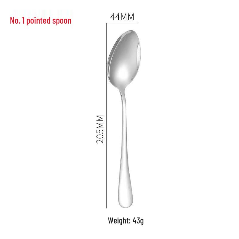 1010 Series 410 Stainless Steel Western Tableware Set – Serving Spoon & Cake Set for Restaurants & Hotels