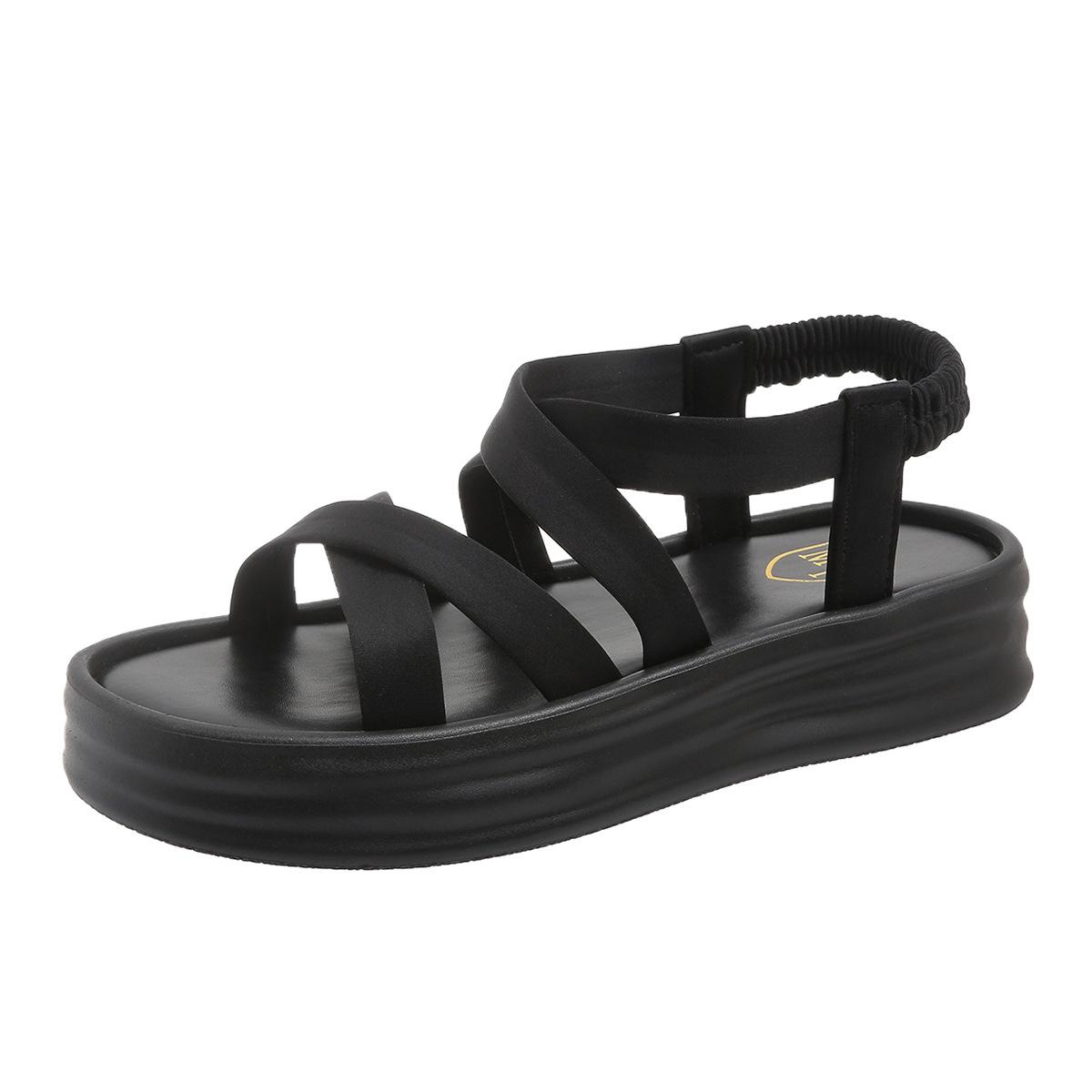 

Sandals women s summer new models with students platform leisure sports beach shoes women ins 35