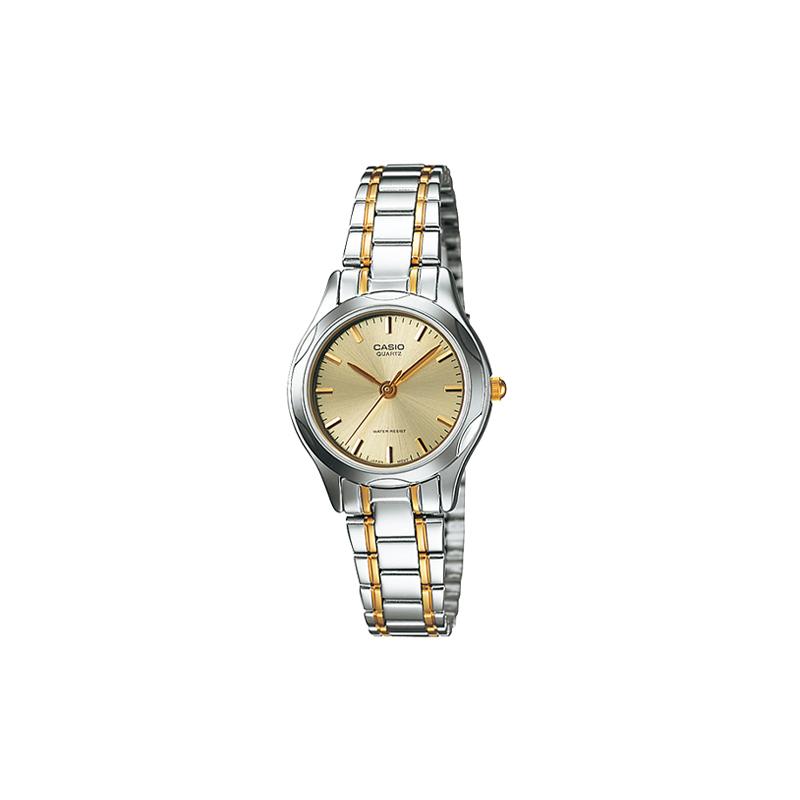 

Casio CASIOSTANDARD series life waterproof quartz movement stainless steel strap Japanese and Korean watch women s watch gold dial LTP-1275SG-9AQ золотий