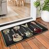 1/2pcs Musical Instrument Guitar Carpet Living Room Carpet Corridor Porch Carpet Kitchen Anti-Slip Home Decoration Carpet