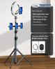 Dual-Phone Multifunctional Selfie Stick & Tripod for Live Streaming