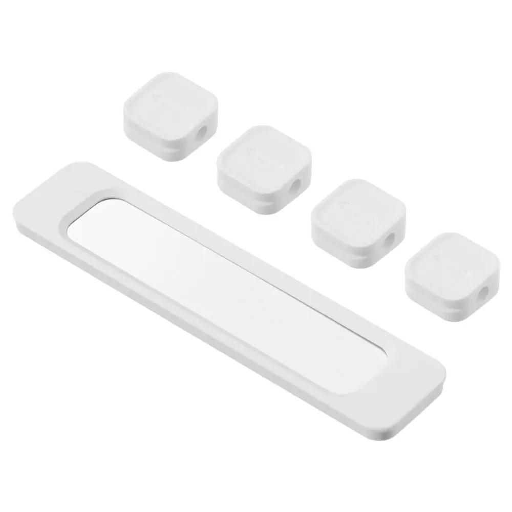 DIY USB Charger Silicone Self-adhesive Cable Management USB Cables Holder Mouse Wire Organizer Cable Organizer